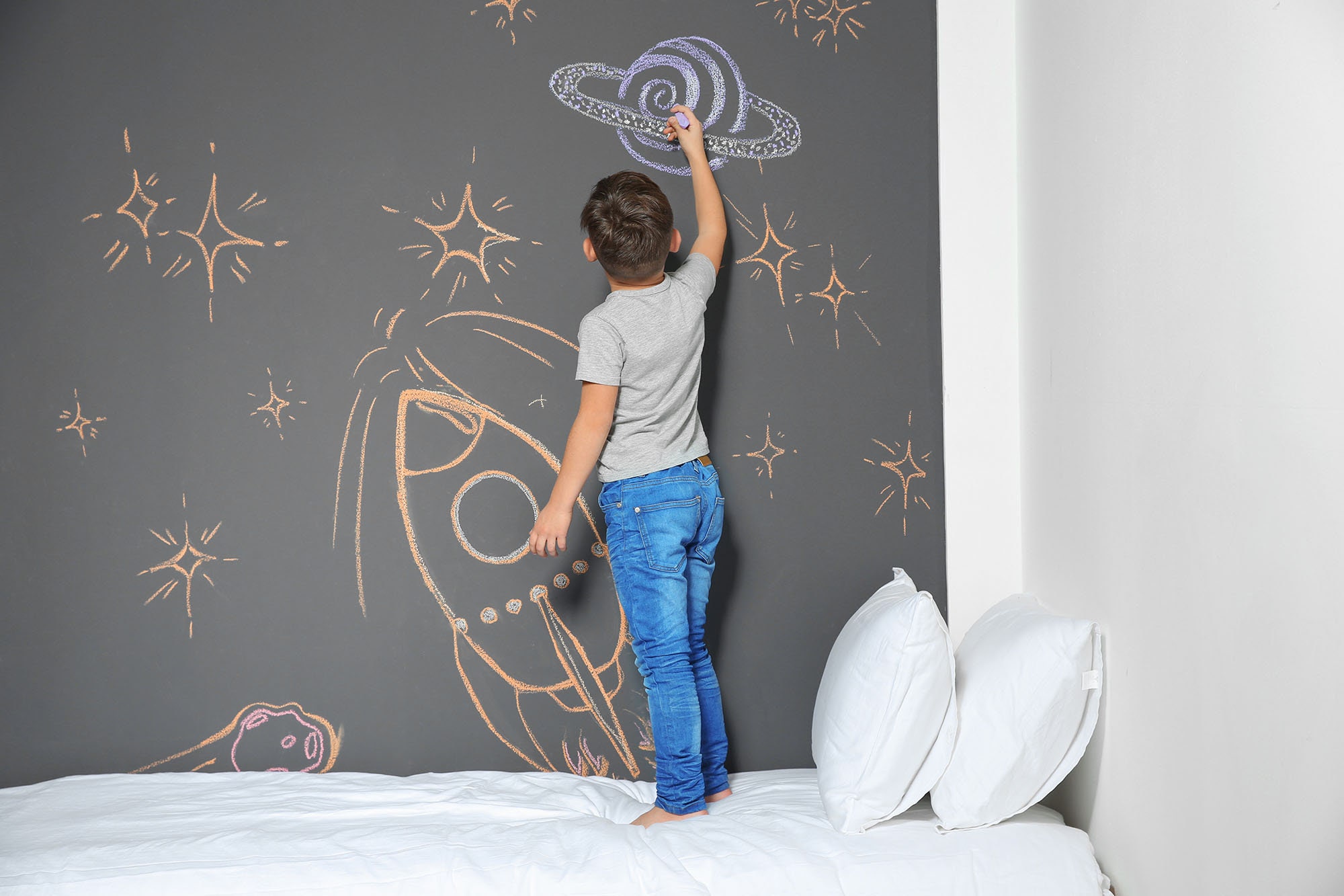 Artist Supply Large Whiteboard Chalkboard Wall Paper 