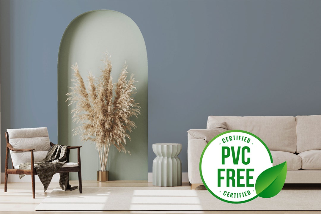 Dusty Blue Solid Wallpaper Removable Peel and Stick Wallpaper or