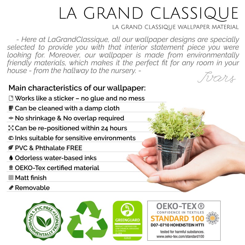 Midcentury Modern Selfadhesive Wallpaper Removable Peel Etsy