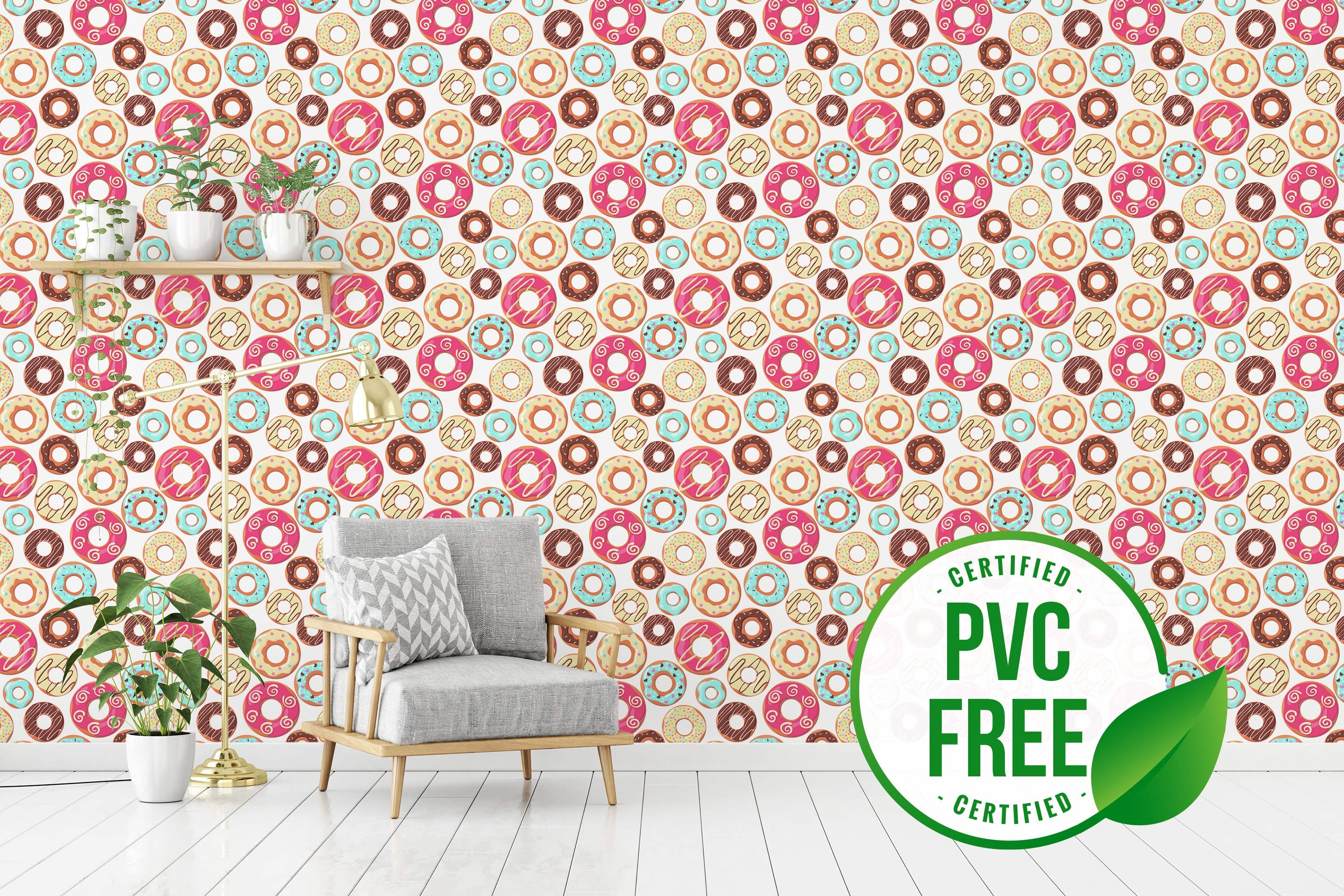 Donut Wallpaper - Etsy Donut Wallpaper - Etsy