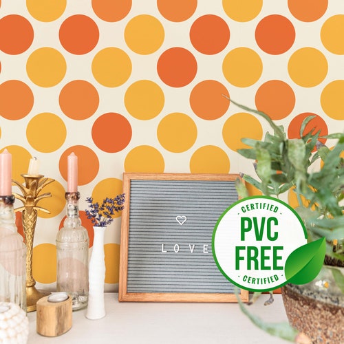 Burnt Orange Pattern Peel and Stick Wallpaper Self Adhesive Etsy