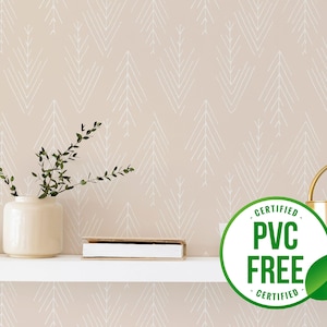 Neutrale Hygge Tapete | Ablösbare Tapete oder ungeklebte Tapete - PVC-Frei | Scandi Nature Selbstklebende Tapete