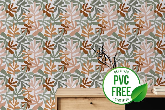 Bamboo Peel and Stick Wallpaper Sample - 19′′x19′′, PVC-Free