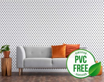 Star self-adhesive wallpaper | Celestial Removable Peel and Stick wallpaper or Unpasted wallpaper - PVC-Free | Star wallpaper