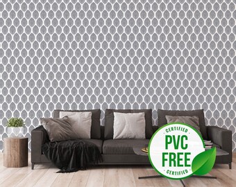 Tapete Blumen Blätter | Ablösbare Tapete Aufkleben oder Ablösen von Tapete - PVC-Frei | Nahtlose Tapete