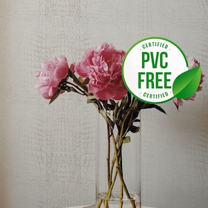 Gray animal wallpaper | Removable Peel and Stick wallpaper or Unpasted wallpaper - PVC-Free | Animal Self-adhesive wallpaper
