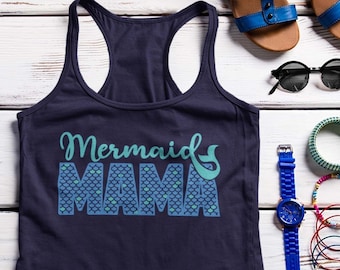 Mama Mermaid, Mermaid Cut File, Mermaid Scales Svg, Mama Shirt Design Svg, Mermaid Svg, Mom Life Png, Mermaid Party Svg, Mommy Svg, Mama Png
