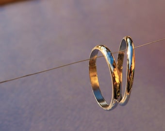 SILVER RING - Unique Style Ring - Dainty Silver Ring - Ring For Girlfriend - Silver Band Ring - Sterling Silver Ring