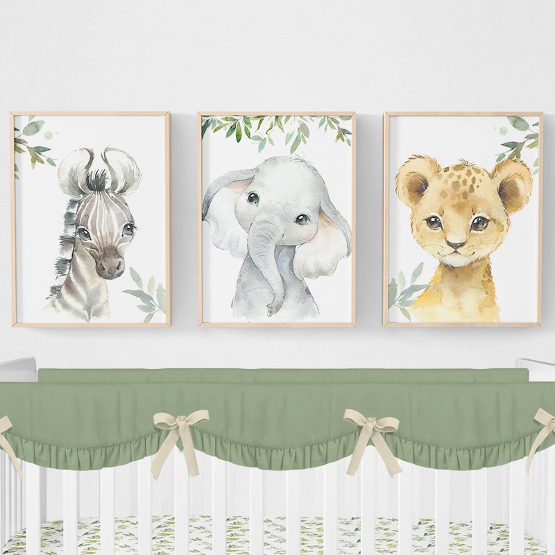Safari Nursery Decor - Etsy