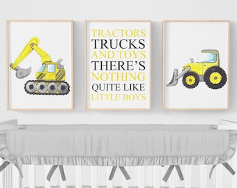 Construction Decor Etsy