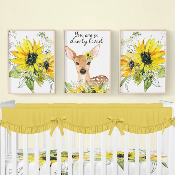 Deer Nursery Decor Etsy