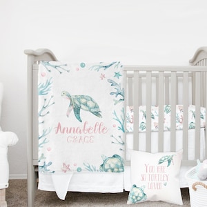 Mini crib girl 2025 bedding sets