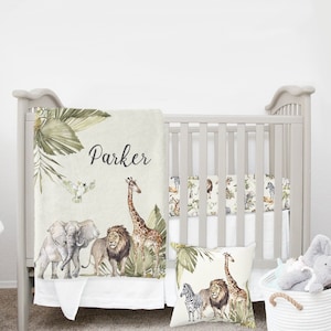 Monkey crib set for baby boy hotsell