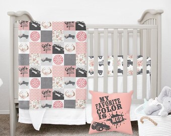 floral mini crib sheet