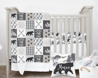 etsy mini crib bedding