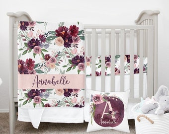 etsy mini crib bedding