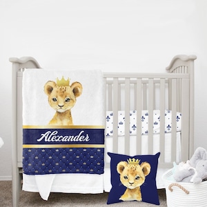 Lion king crib bumper outlet