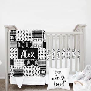 Etsy mini crib bedding hot sale