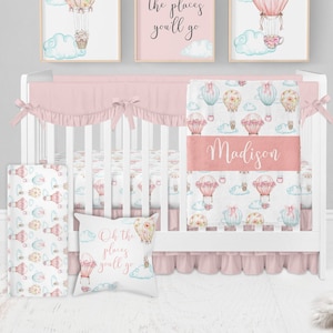 Hot Pink Crib Bedding Etsy