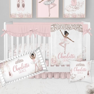 Ballerina crib bedding set shop