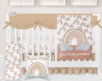 custom crib bedding etsy