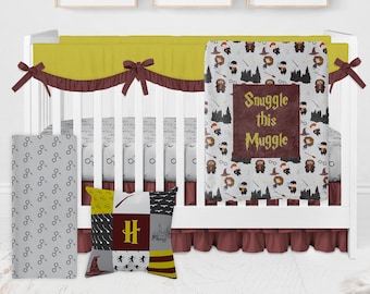 Harry Potter Crib Bedding Etsy