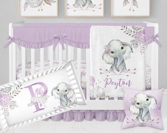 crib bedding sets purple