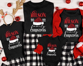 Christmas Letter and Dinosaur Print Family Matching Long-sleeve Tops