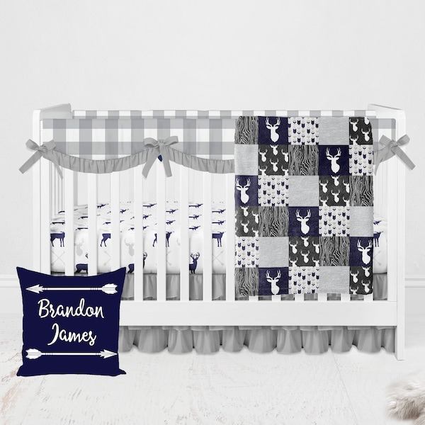 Deer Baby Bedding Etsy