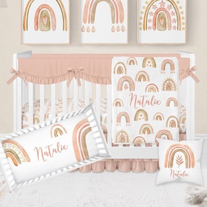 Boho crib skirt shop