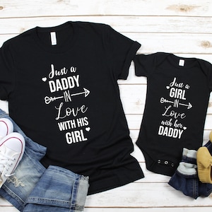 Daddy and Me Shirts, Father and Baby Shirt, Matching Daddy and Me, Matching T Shirt for Dad and Daughter, Gift for Dad, Baby Shower Gift