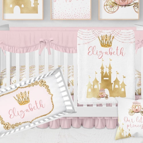 Baby Girl Crib Bedding Sunflower Nursery Collection Etsy