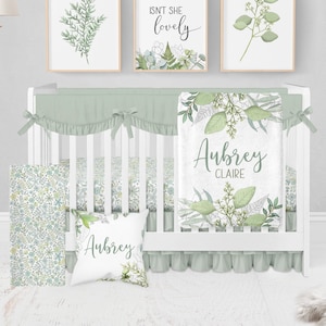 Lime green crib bedding shop