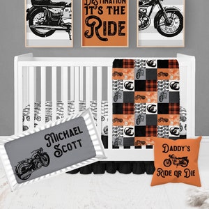 Harley davidson crib bedding outlet