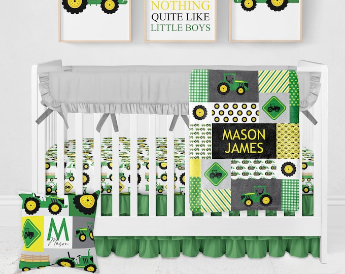 Baby Boy Cushion- Tractor main image 1