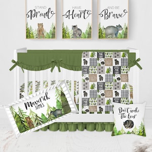 Brave Little One Native American Headdress Crib Bedding Teepee Bear Baby Boy Bedding Collection Fitted Sheets Home Living Erfuntahmasbi Ir