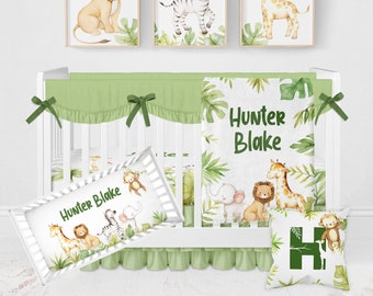 Safari Baby Bedding, Safari Nursery, Baby Boy Bedding, Safari Crib Bedding, Safari Animal Baby Bedding, Boy Nursery Bedding, Safari Blanket