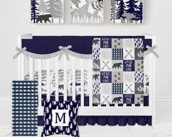 carter's rustic bear crib bedding set