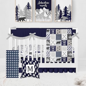 Little man crib bedding online