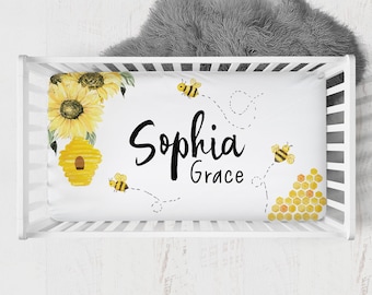 bumble bee crib bedding