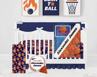 basketball crib set