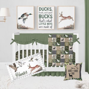 Camo top nursery decor