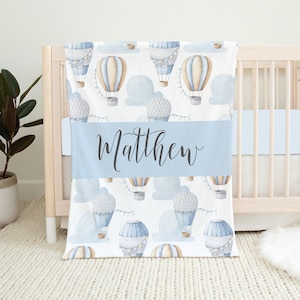 Hot air balloon cot bedding clearance