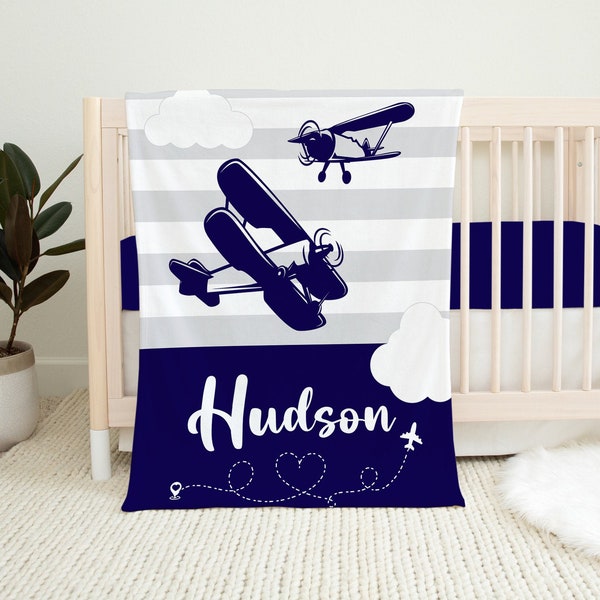 Airplane Blanket Etsy