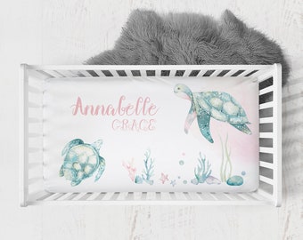 Turtles Crib Bedding Etsy