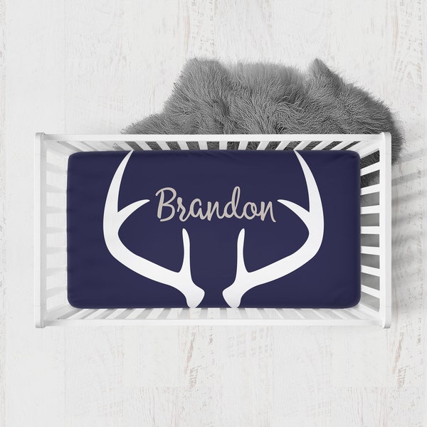 Deer Crib Sheet Etsy
