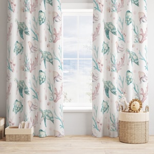 Sea Turtle Curtains 