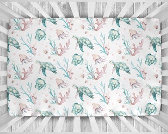 turtle crib bedding set