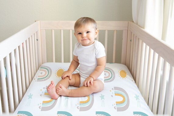 Rainbow cheap childrens bedding