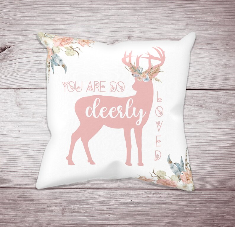 Woodland Baby Girl Bedding Baby Girl Deer Crib Bedding Set Etsy